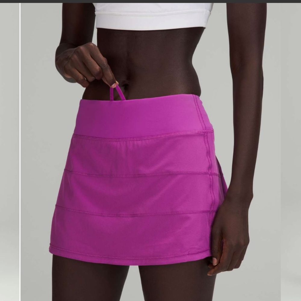 Lululemon Pace Rival Skirt Magenta 10
